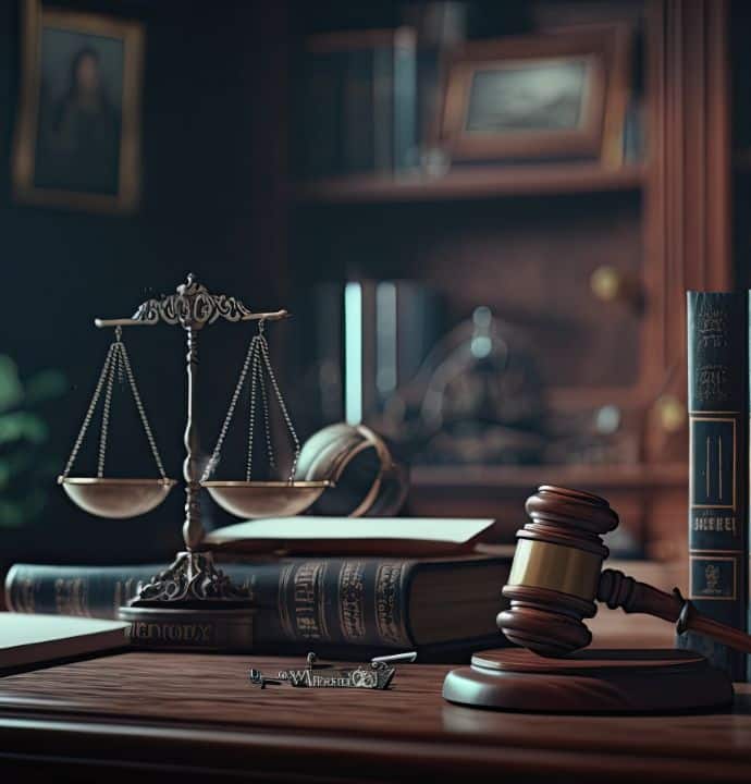 judge gavel and books. Law firm courtroom, Office space for legal work. Lawyers and judges.